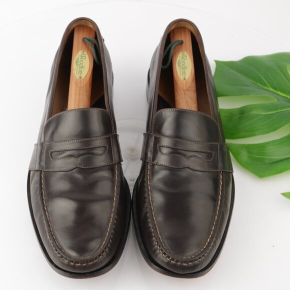 Cole Haan Mens Douglas Penny Loafer Size 13 M Brown Leather Slip On Dress Shoe main image 12